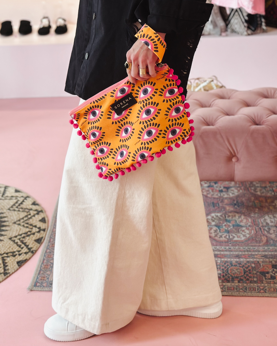 Lucky clutch Orange